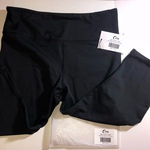 NWT Zyia Active Black Light n Tight Hi-Rise 17” Crop